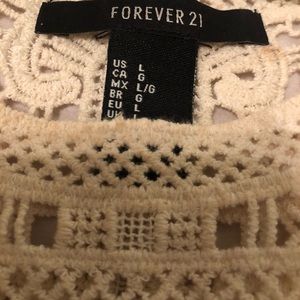 Forever 21 Tops - 3 for $12 Forever 21 Crochet Cropped Tank Forever 21 Tops - 3 for $12 Forever 21 Crochet Cropped Tank
